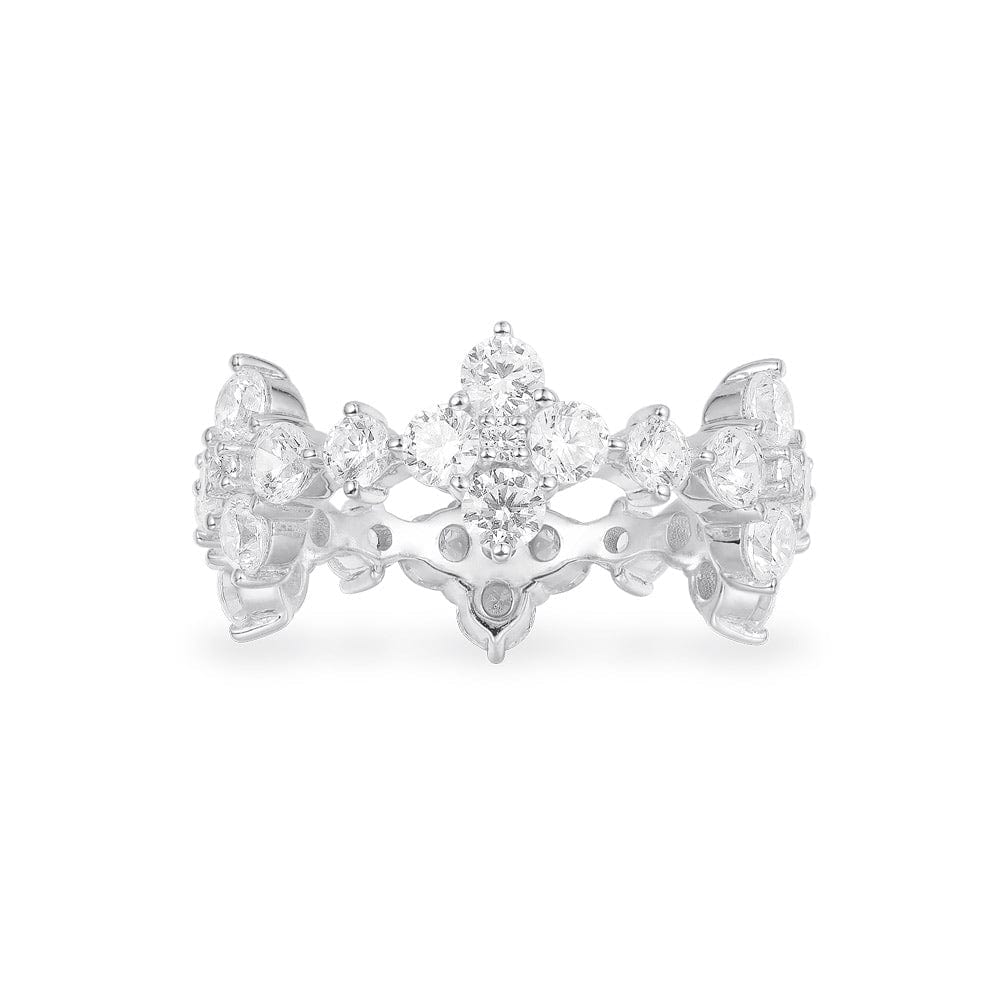 Dentelle Ring, White Gold And Diamonds - Jewelry - Categories