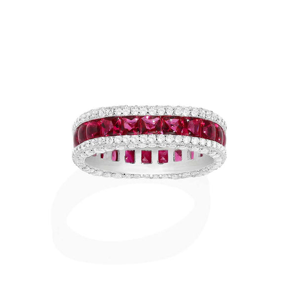 Fuchsia Pav Ring APM Monaco