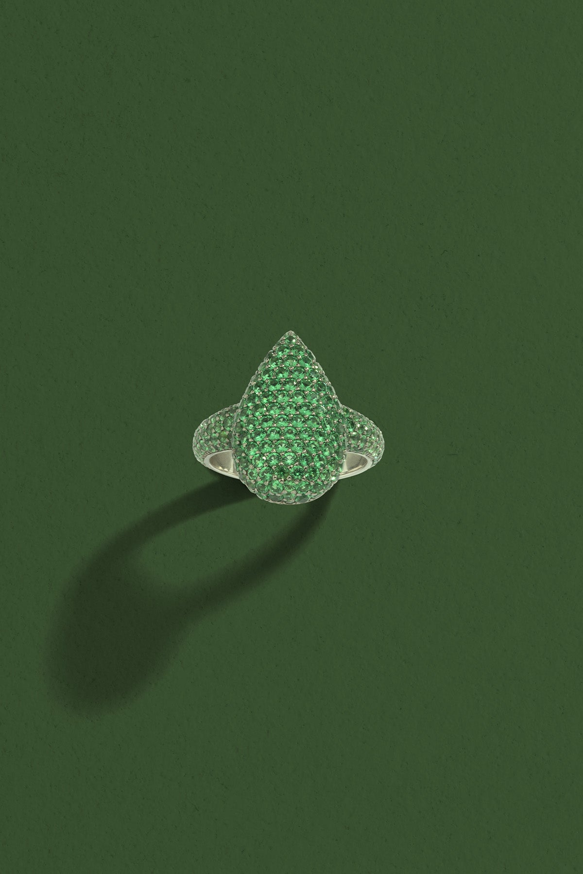 Green Drop Ring - APM Monaco