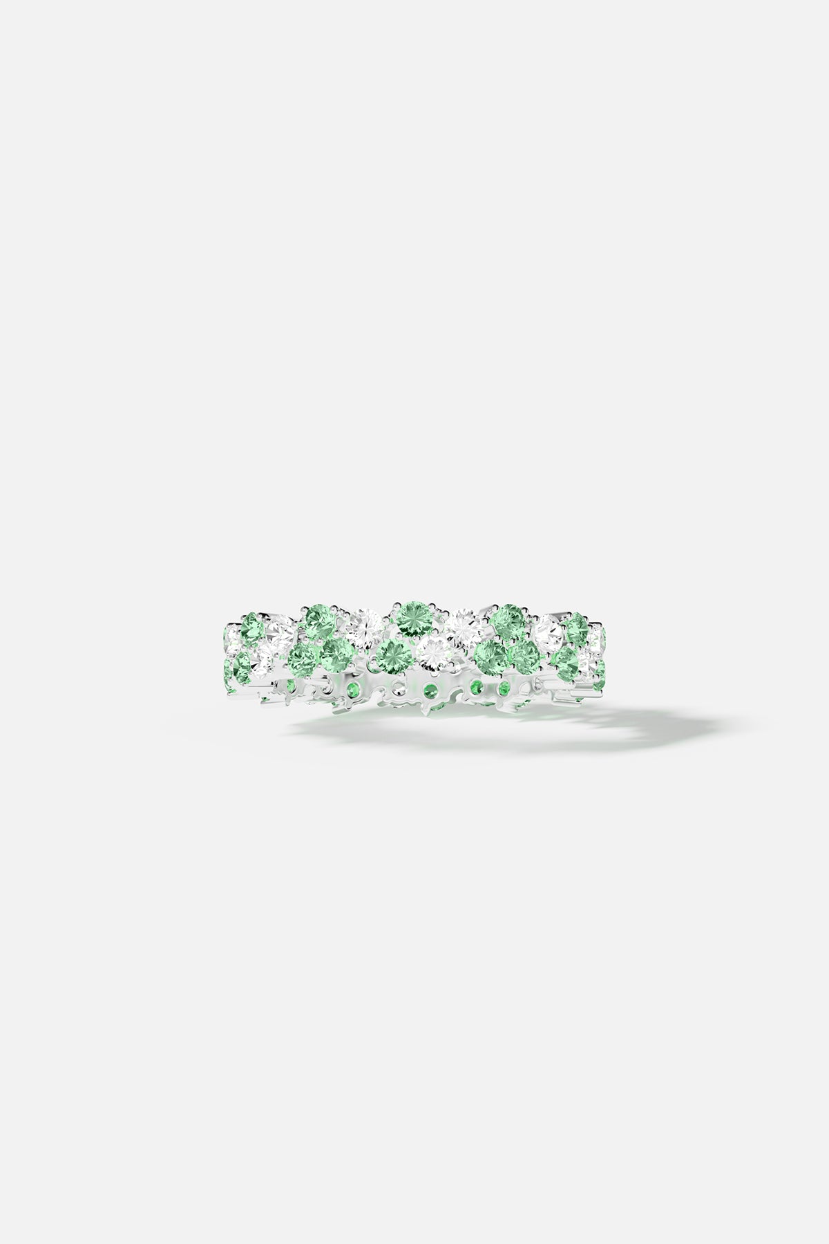 Bague Goutte Vert Pastel