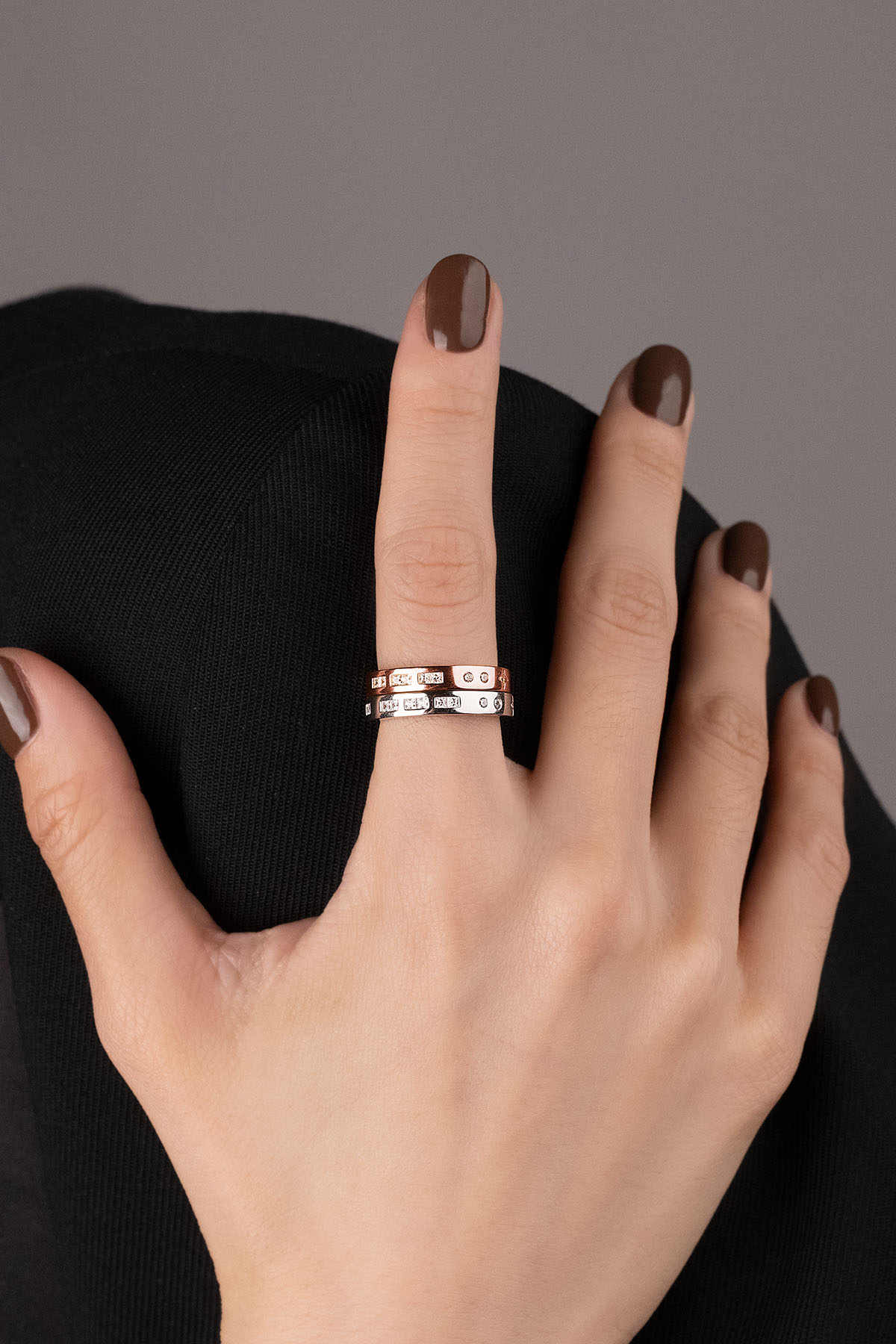 TOI MOI Morse Code Ring