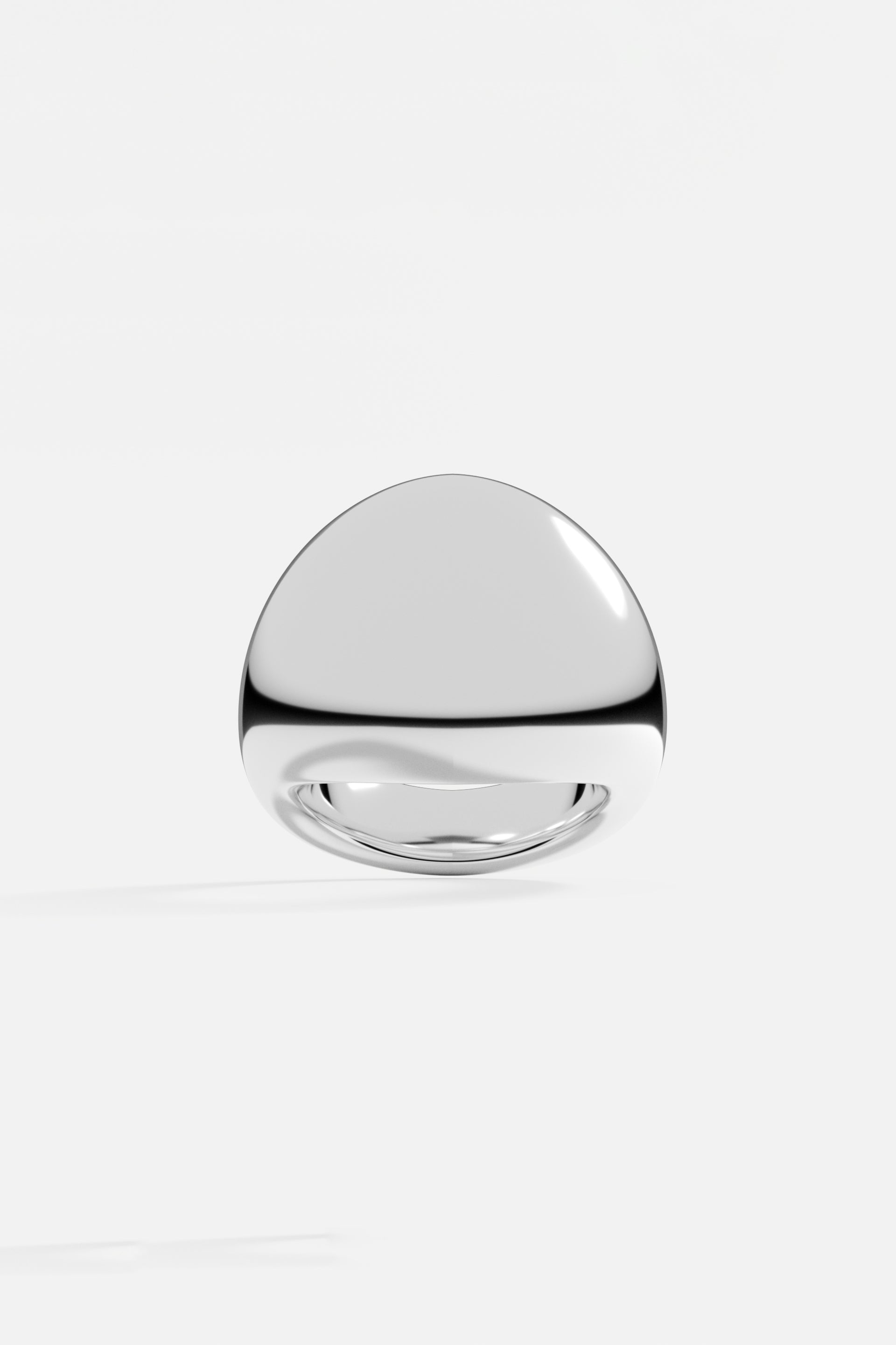 Anillo Domo De Plata