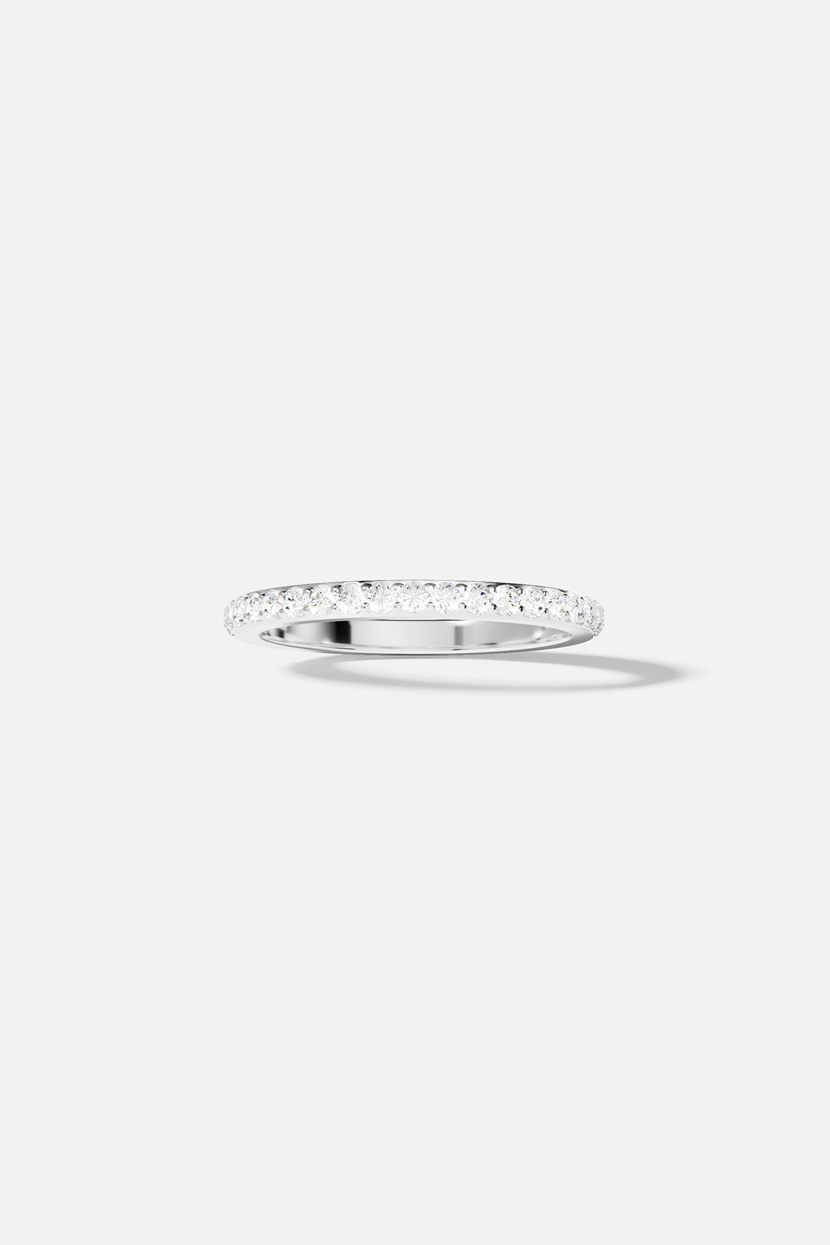 Linear Pavé Ring