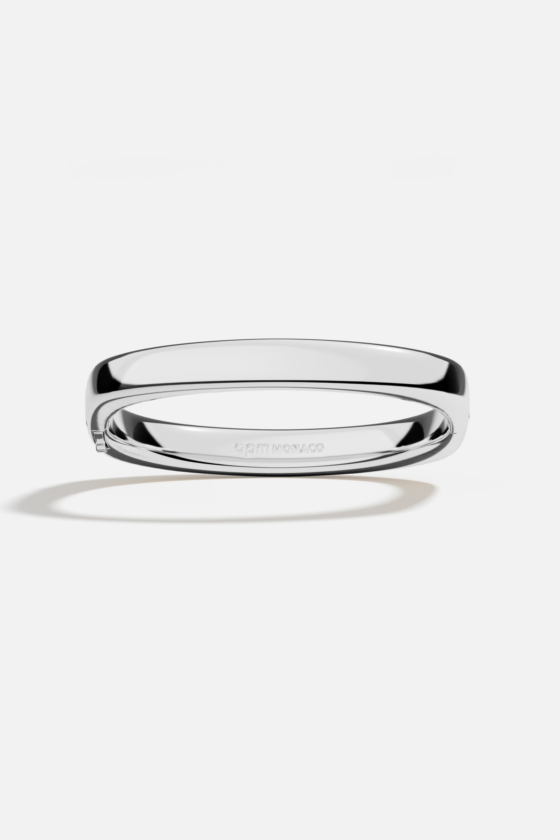 Bold Silver Square Bangle