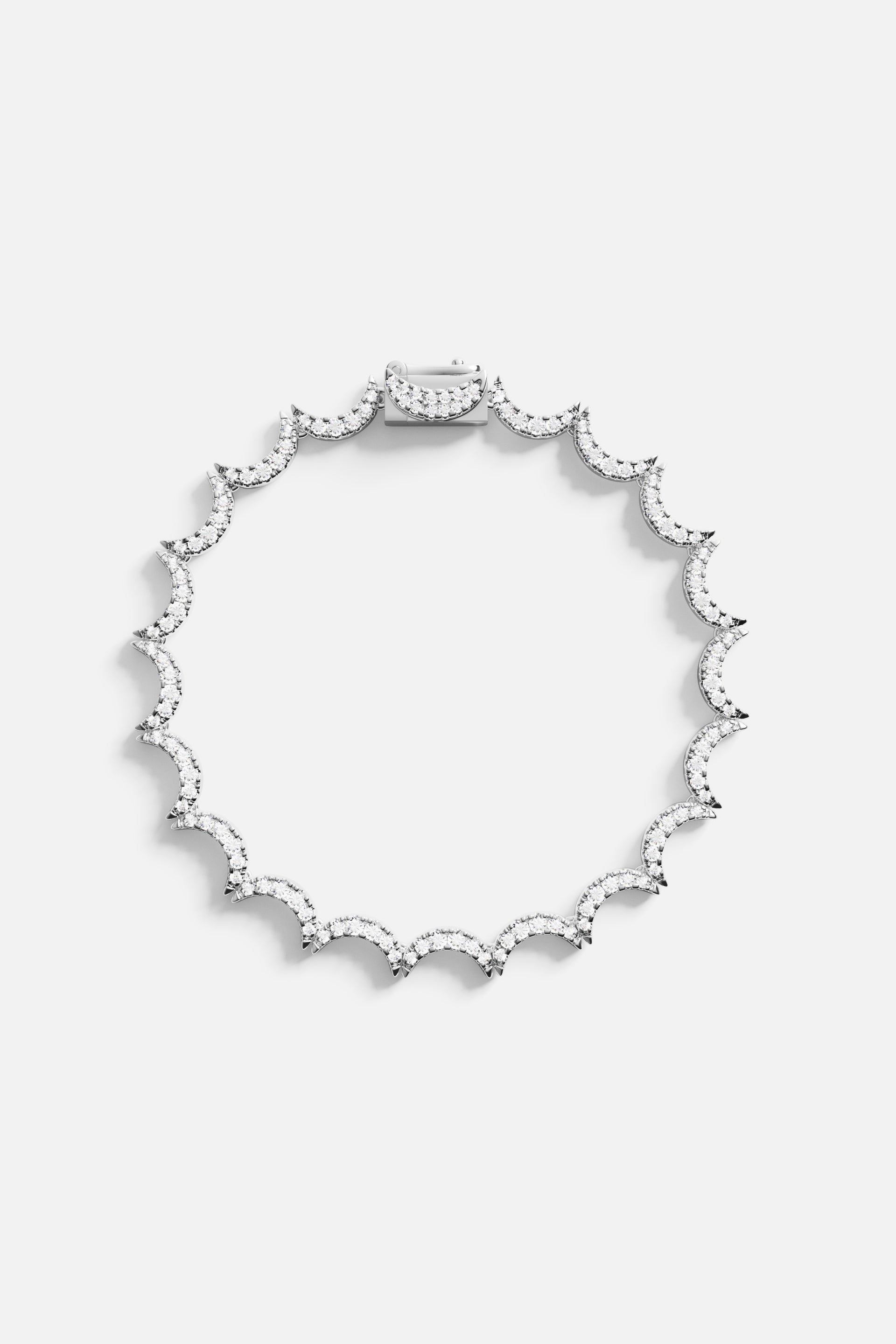 Wavy Armband Aus Silber