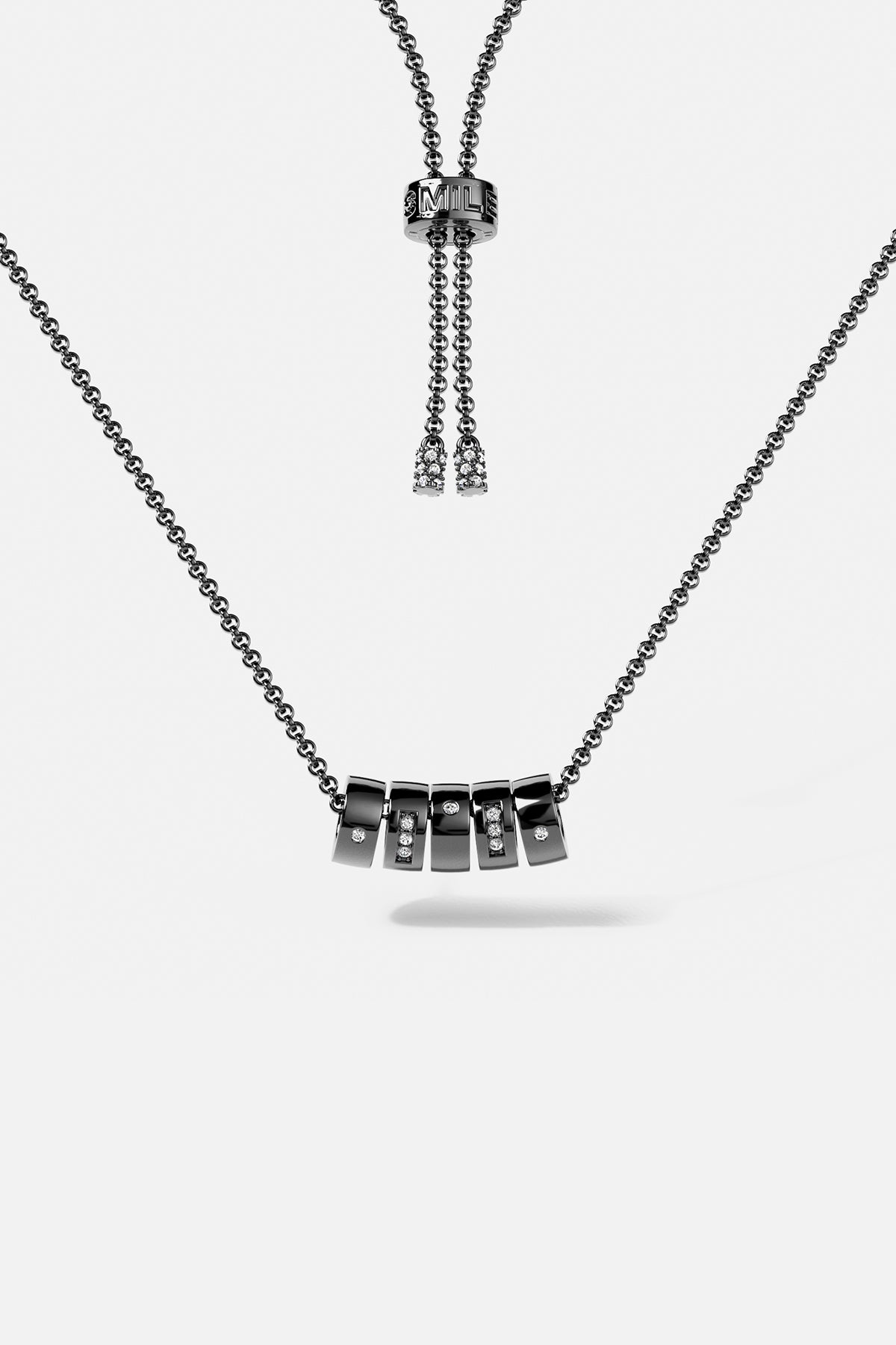 Smile Morse Code Adjustable Necklace