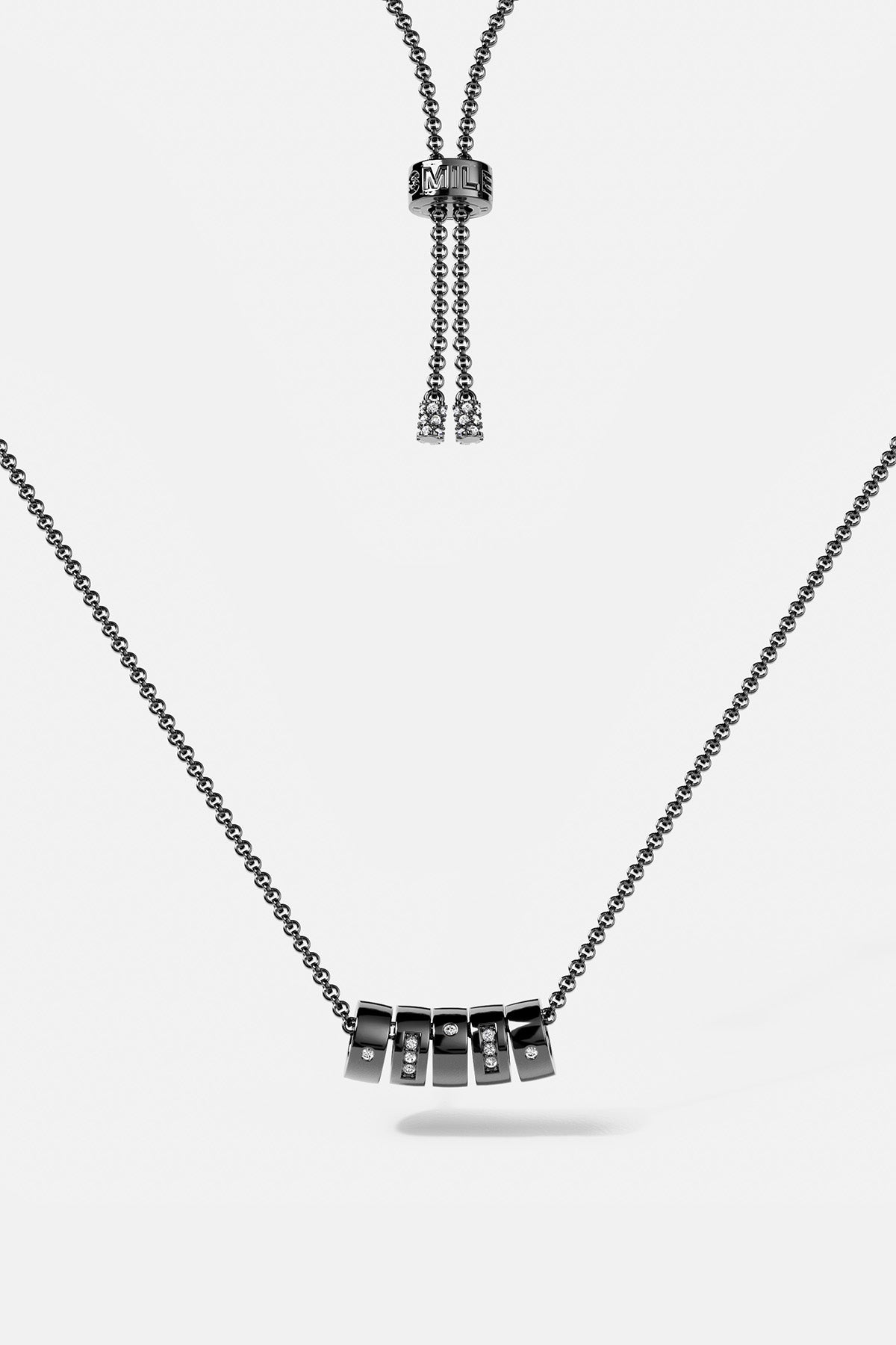 Smile Morse Code Adjustable Necklace - APM Monaco