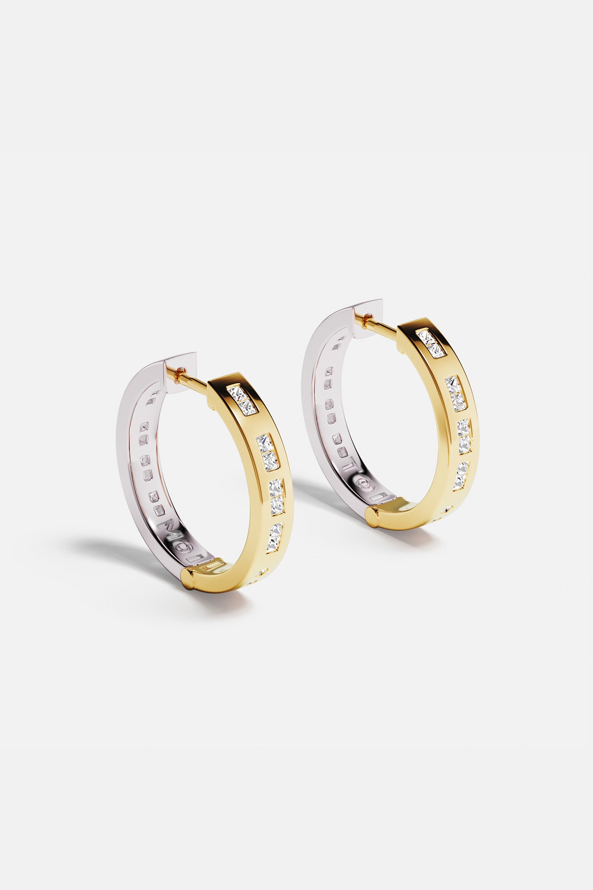 TOI MOI Morse Code Hoop Earrings