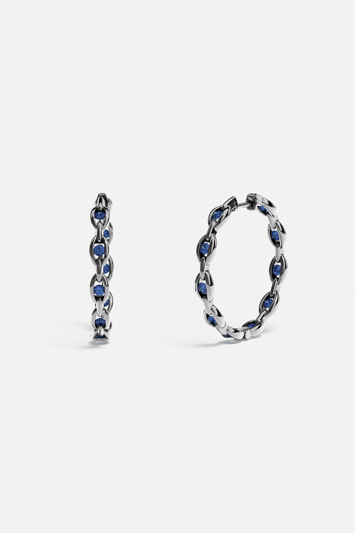 Pavé Chain Earrings