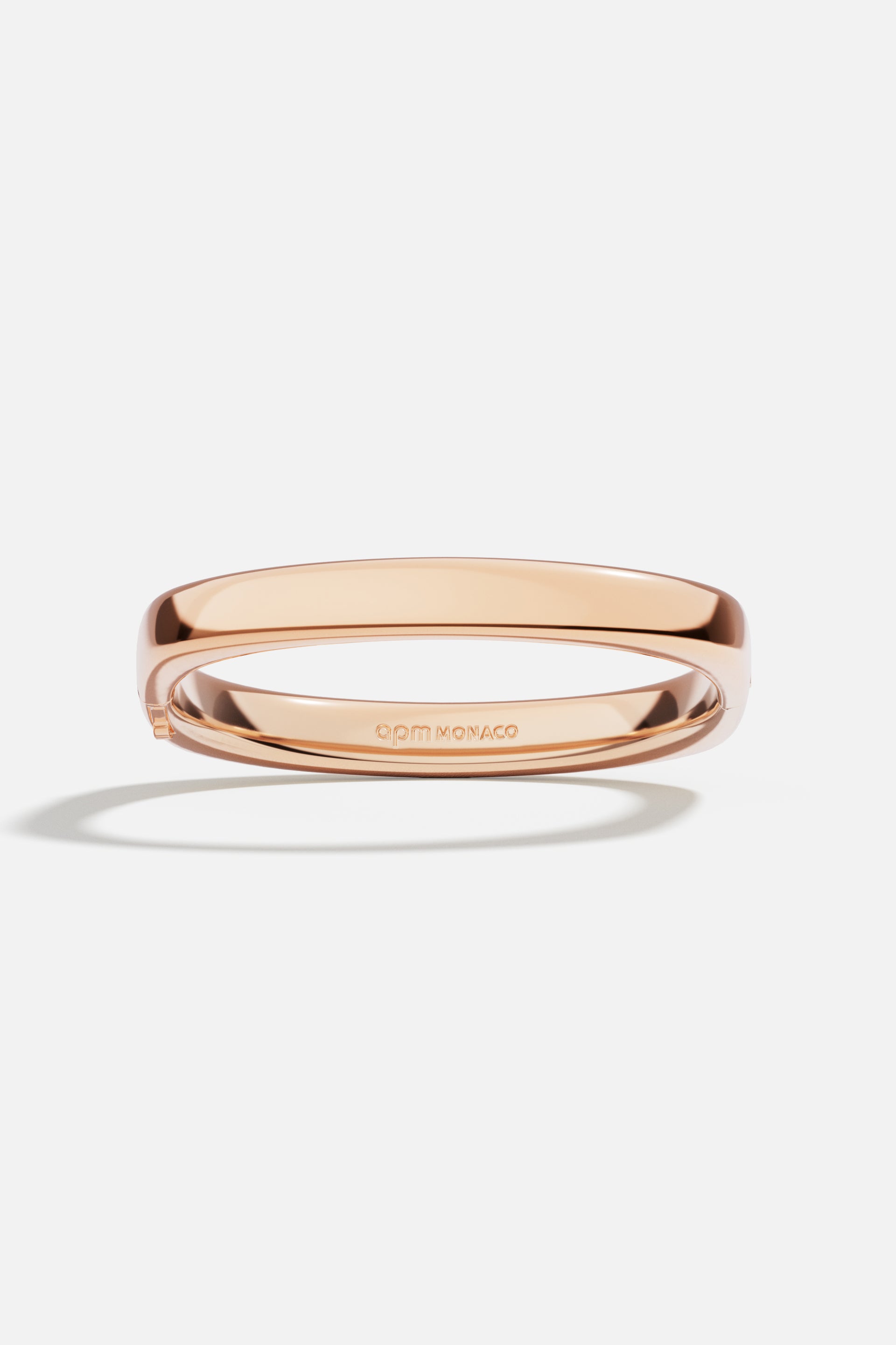 Brazalete Cuadrado Oro Rosa