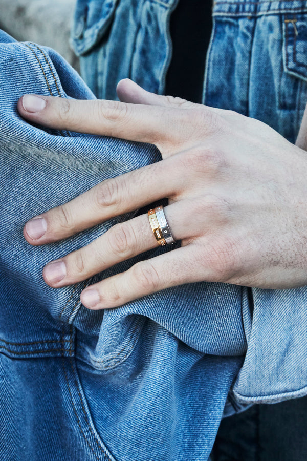 LOVE Morse Code Ring