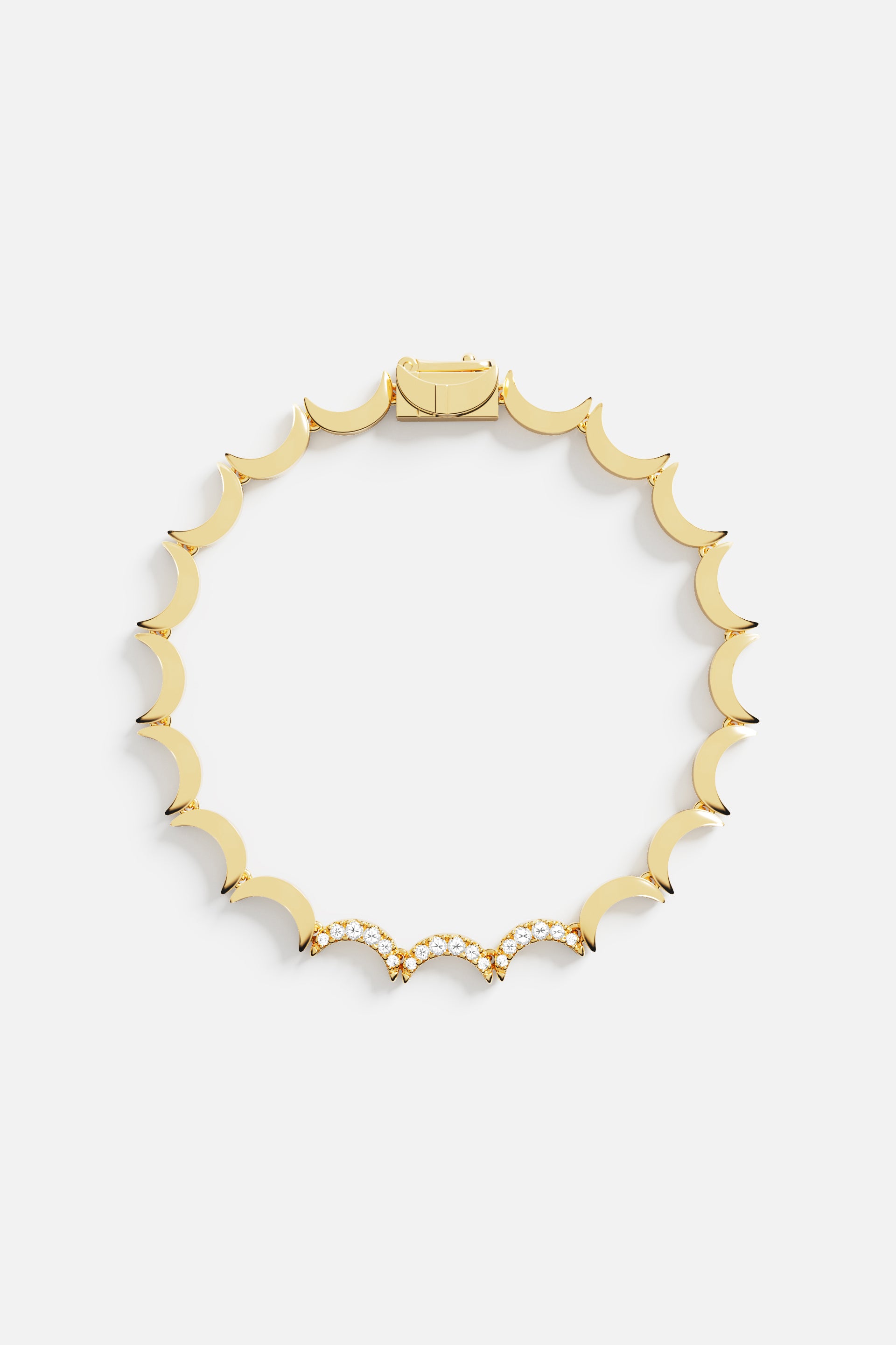 Wavy Armband Aus Gold