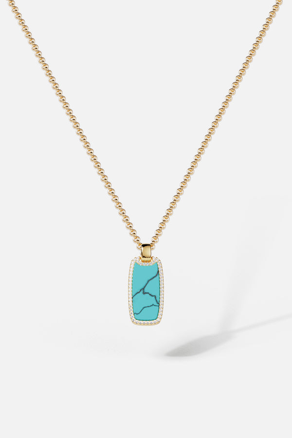 Lagoon Medal Adjustable Necklace