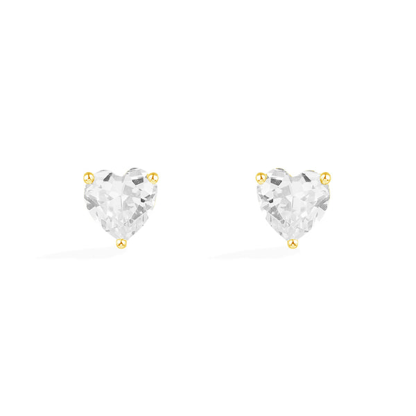 Heart Stud Earrings APM Monaco