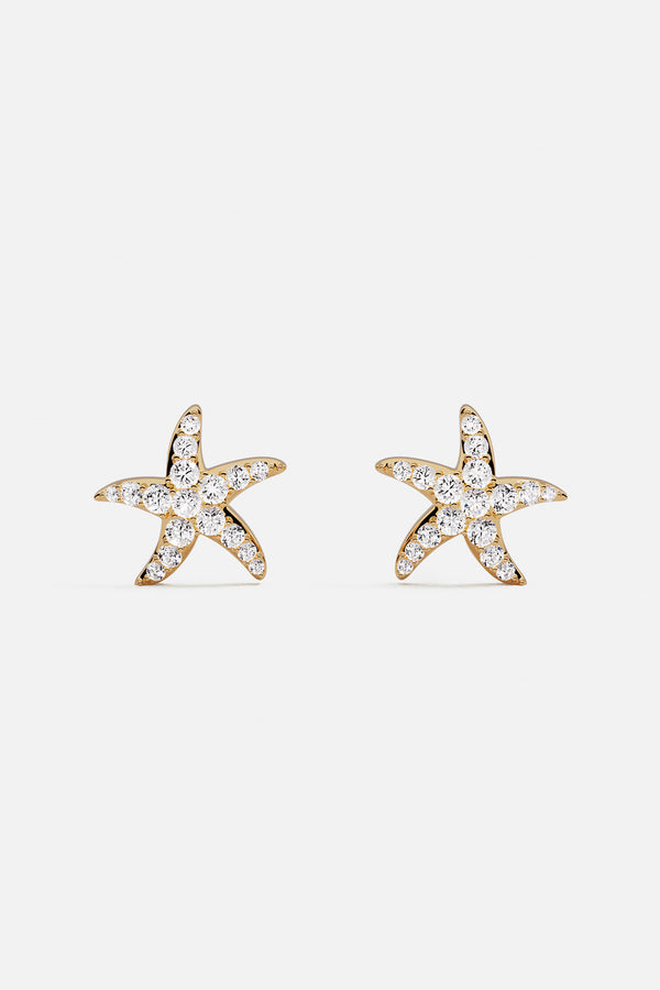 Sea Star Stud Earrings