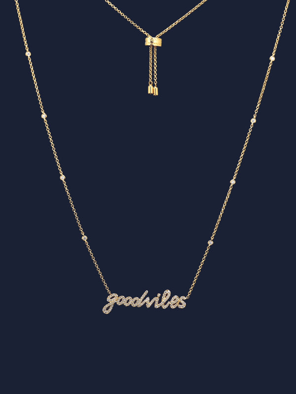 Collier Ajustable Good Vibes