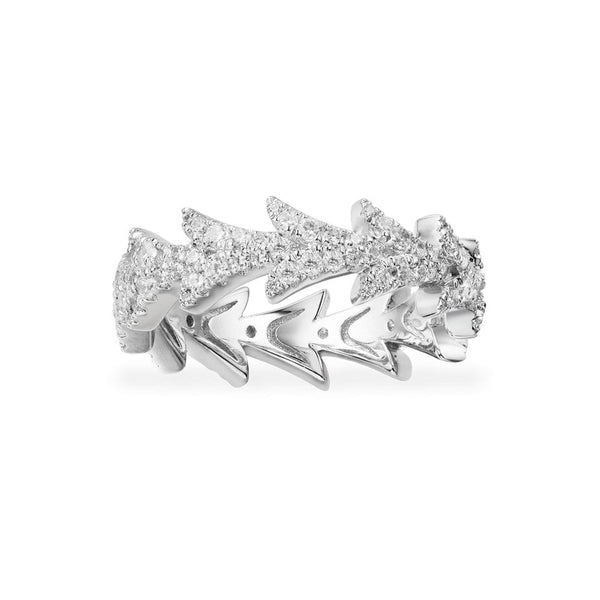 Dragon Tail Ring Silver APM Monaco