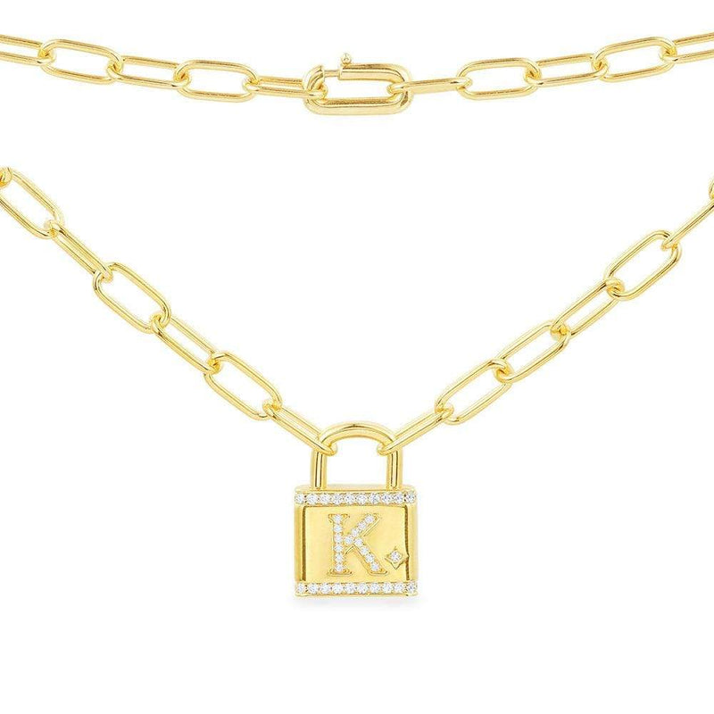 Louis Vuitton Lock Necklace 