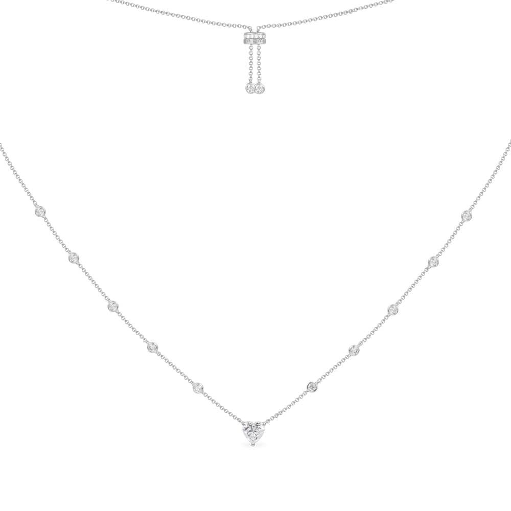 Heart Adjustable Necklace - APM Monaco