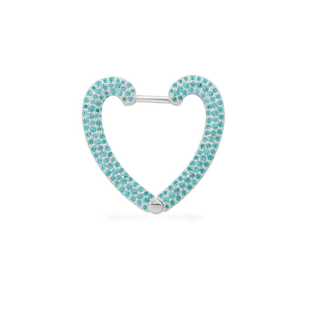 Single Lagoon Heart Earring - APM Monaco