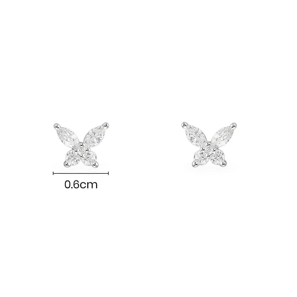 Butterfly Stud Earrings - APM Monaco