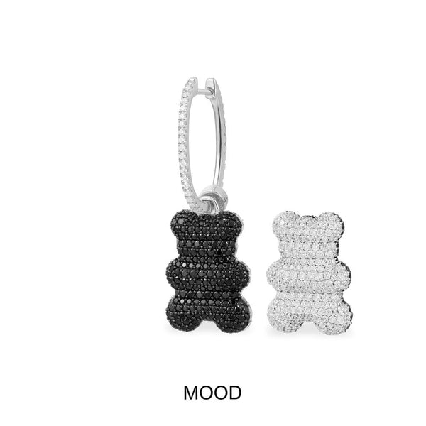 Single Mood Yummy Bear Hoop Earring APM Monaco