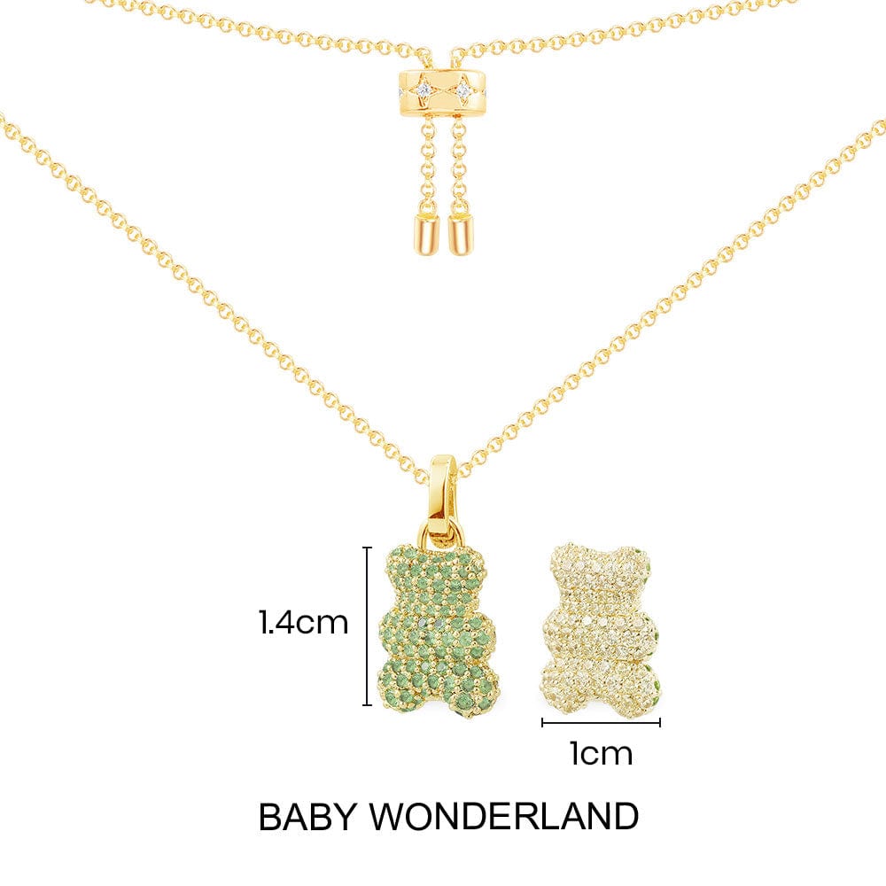 Baby Wonderland Yummy Bear Adjustable Necklace - APM Monaco