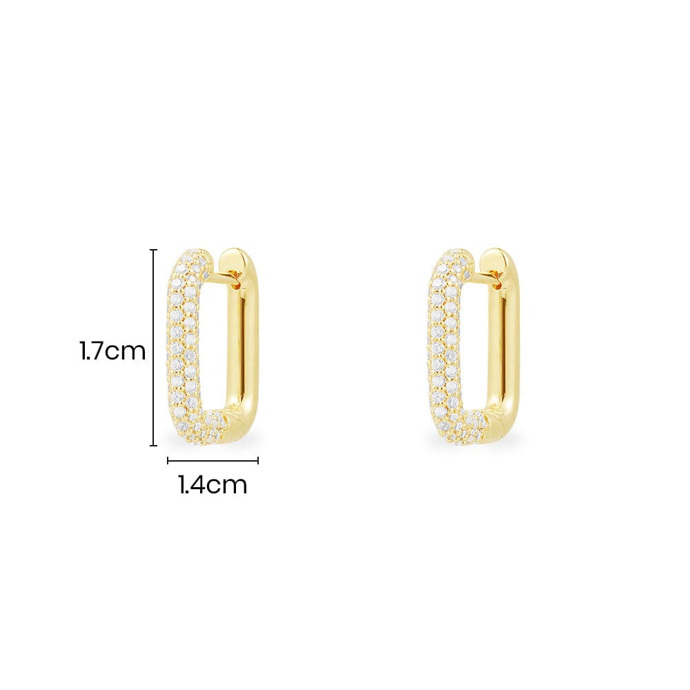 Small Rectangle Earrings - APM Monaco