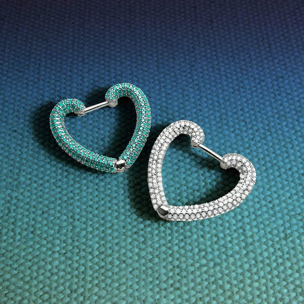 Single Lagoon Heart Earring - APM Monaco